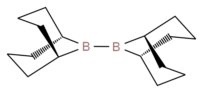 (1s,5s)-9-[(1s,5s)-9-borabicyclo[3.3.1]nonan-9-yl]-9-borabicyclo[3.3.1]nonane_分子结构_CAS_21205-91-4