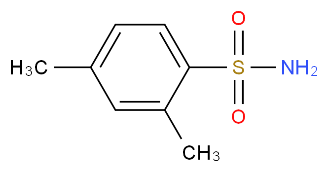 2,4-dimethylbenzene-1-sulfonamide_分子结构_CAS_7467-12-1