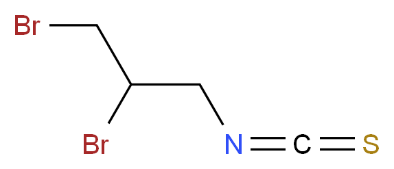 1,2-dibromo-3-isothiocyanatopropane_分子结构_CAS_51784-10-2