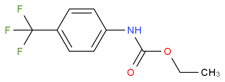 4-(Trifluoromethyl)phenylurethane 97%_分子结构_CAS_)