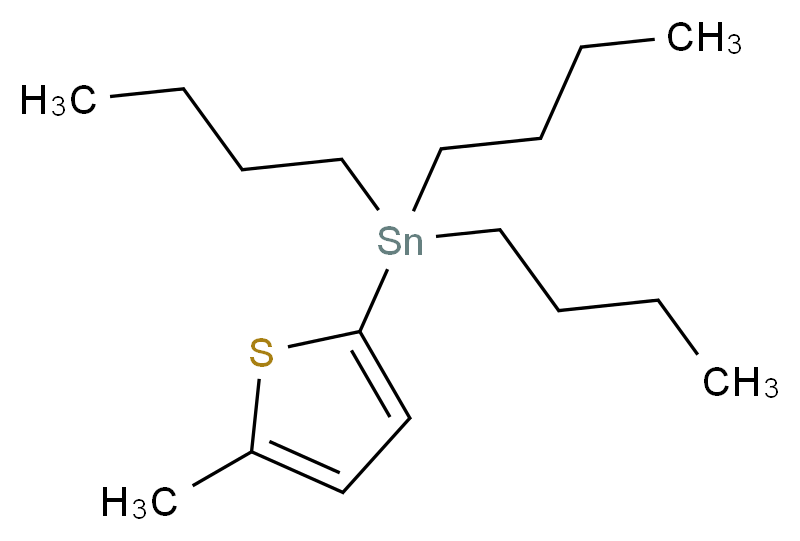 5-Methyl-2-tributylstannylthiophene_分子结构_CAS_)