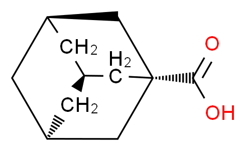 (3R,5S,7s)-adamantane-1-carboxylic acid_分子结构_CAS_828-51-3