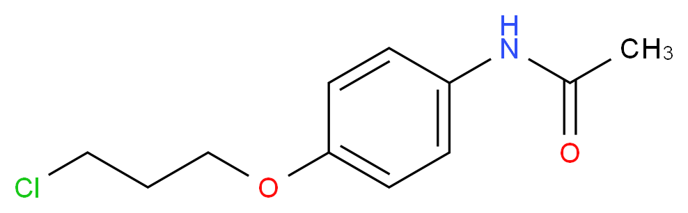 N-[4-(3-Chloro-propoxy)-phenyl]-acetamide_分子结构_CAS_)