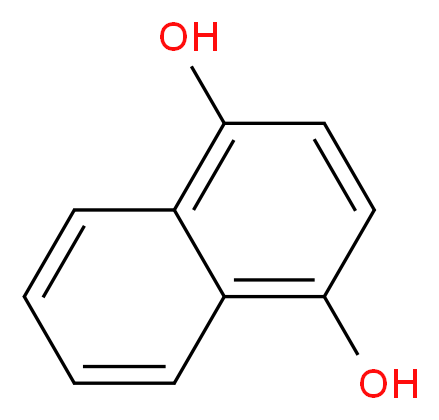 1,4-DIHYDROXYNAPHTHALENE_分子结构_CAS_571-60-8)