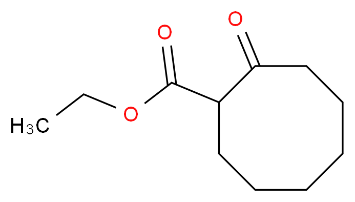 ethyl 2-oxocyclooctane-1-carboxylate_分子结构_CAS_4017-56-5