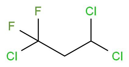 1,3,3-Trichloro-1,1-difluoropropane_分子结构_CAS_460-63-9)