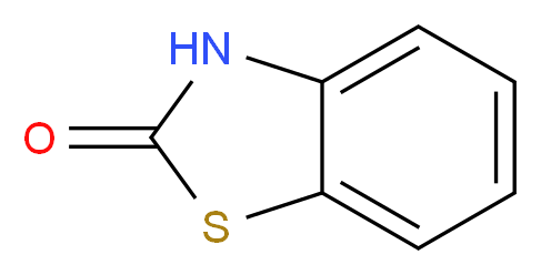 2,3-dihydro-1,3-benzothiazol-2-one_分子结构_CAS_934-34-9