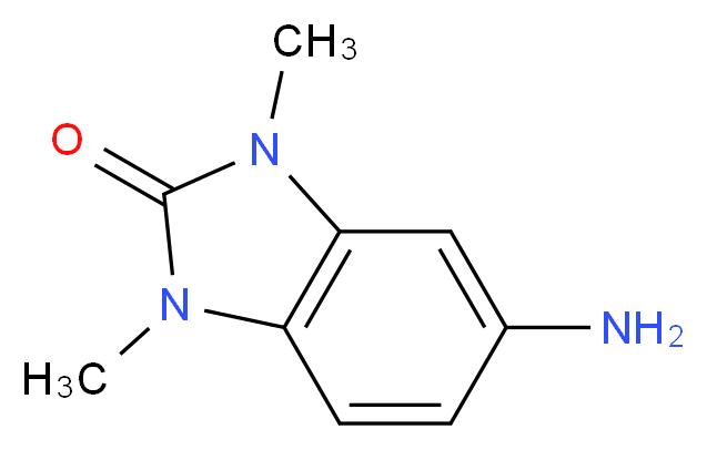 5-amino-1,3-dimethyl-2,3-dihydro-1H-1,3-benzodiazol-2-one_分子结构_CAS_)