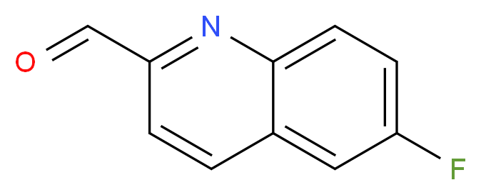 6-fluoroquinoline-2-carbaldehyde_分子结构_CAS_260430-93-1)