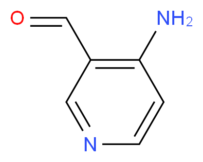 4-Amino-3-formylpyridine_分子结构_CAS_42373-30-8)