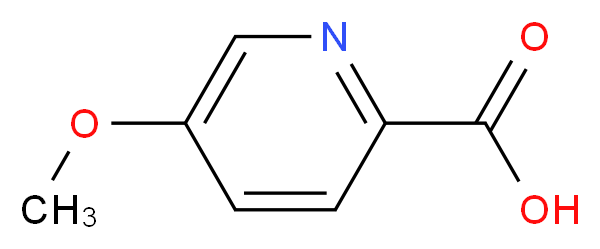 5-Methoxy Picolinic Acid_分子结构_CAS_29082-92-6)