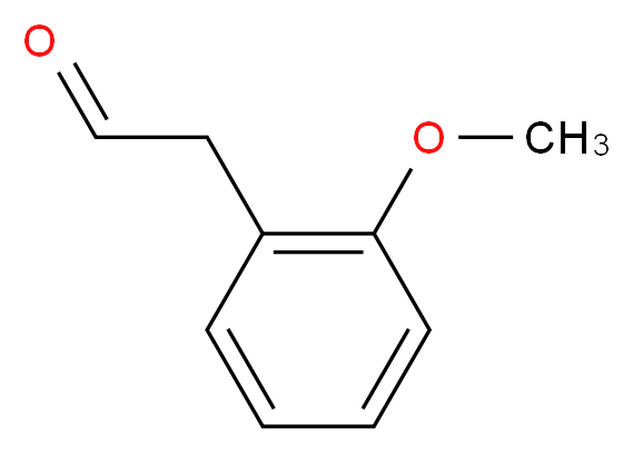 2-(2-methoxyphenyl)acetaldehyde_分子结构_CAS_33567-59-8