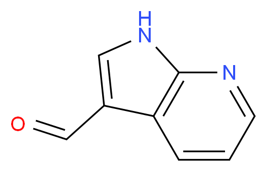 1H-Pyrrolo[2,3-b]pyridine-3-carbaldehyde_分子结构_CAS_4649-09-6)