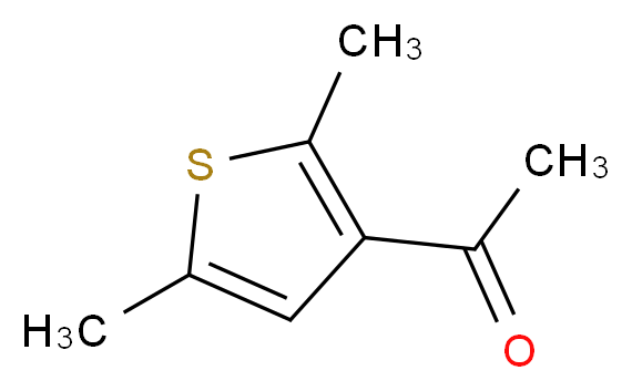 3-乙酰基-2,5-二甲基噻吩_分子结构_CAS_2530-10-1)