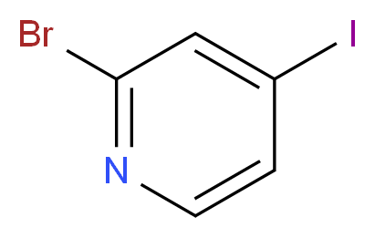 2-Bromo-4-iodopyridine_分子结构_CAS_100523-96-4)