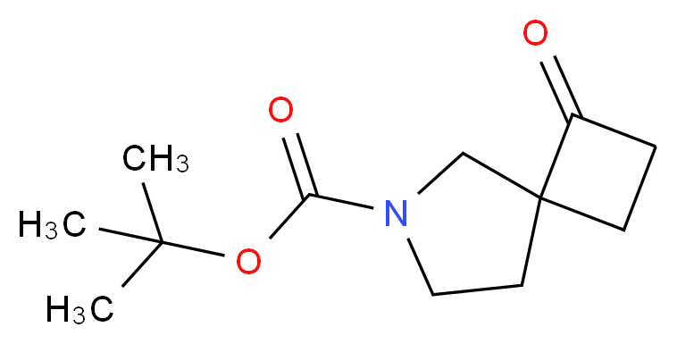 3-Oxo-7-azaspiro[3.4]octane-7-carboxylate tert-butyl ester_分子结构_CAS_1251010-17-9)