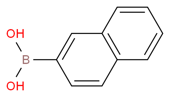 2-Naphthalene boronic acid_分子结构_CAS_32316-92-0)