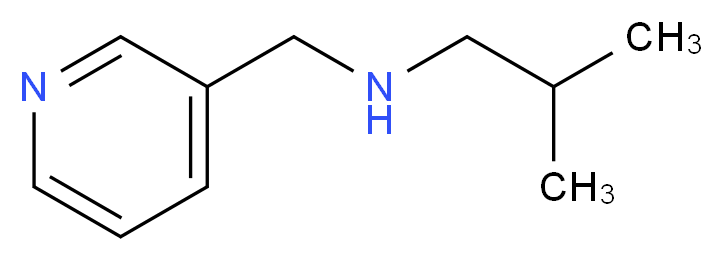 2-methyl-N-(pyridin-3-ylmethyl)propan-1-amine_分子结构_CAS_70065-76-8)
