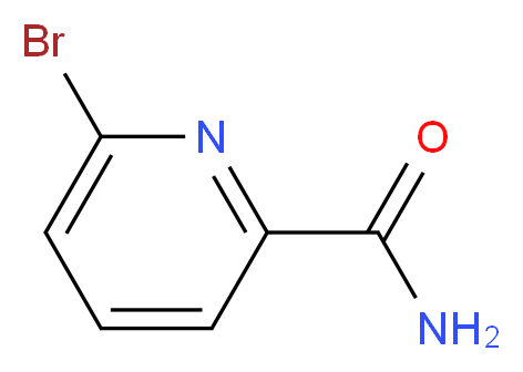 6-Bromopyridine-2-carboxylic acid amide_分子结构_CAS_25194-52-9)