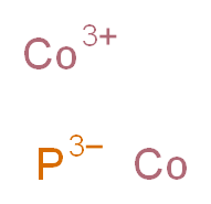 cobalt(3+) ion cobalt phosphanetriide_分子结构_CAS_12134-02-0