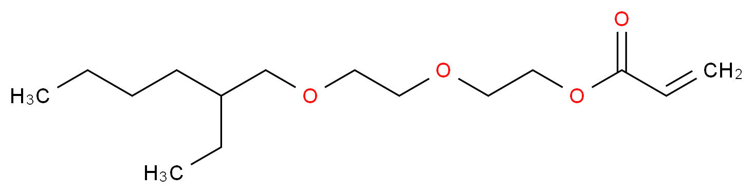 2-乙基己基醚丙烯酰酸二甘醇_分子结构_CAS_117646-83-0)