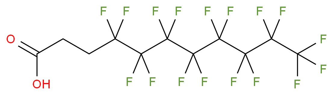 4,4,5,5,6,6,7,7,8,8,9,9,10,10,11,11,11-heptadecafluoroundecanoic acid_分子结构_CAS_34598-33-9