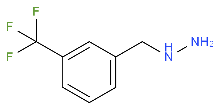3-Trifluoromethylbenzylhydrazine_分子结构_CAS_51421-34-2)