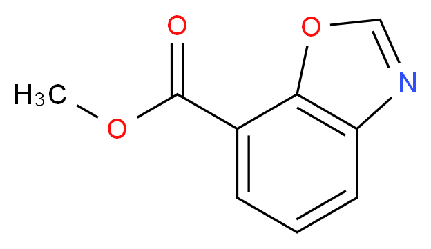 Methyl benzo[d]oxazole-7-carboxylate_分子结构_CAS_1086378-35-9)