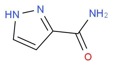 1H-Pyrazole-3-carboxamide_分子结构_CAS_33064-36-7)