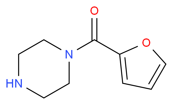 furan-2-yl(piperazin-1-yl)methanone_分子结构_CAS_)