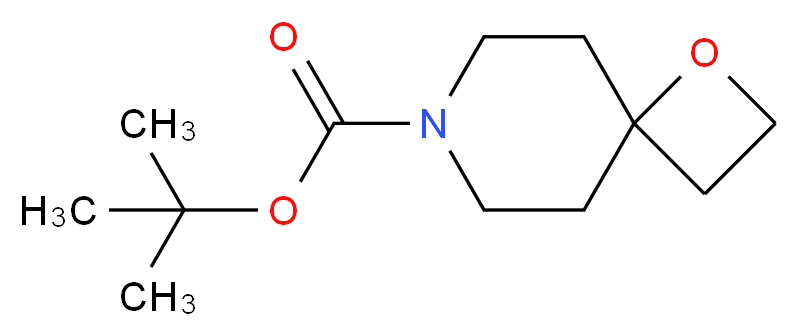 tert-butyl 1-oxa-7-azaspiro[3.5]nonane-7-carboxylate_分子结构_CAS_864684-96-8