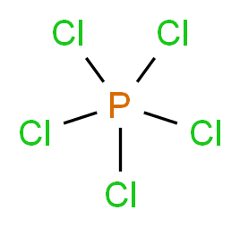 氯化磷(V)_分子结构_CAS_10026-13-8)