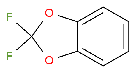 2,2-二氟苯并二噁茂_分子结构_CAS_1583-59-1)