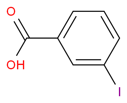 3-Iodobenzoic acid 98%_分子结构_CAS_618-51-9)