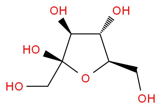 57-48-7 分子结构