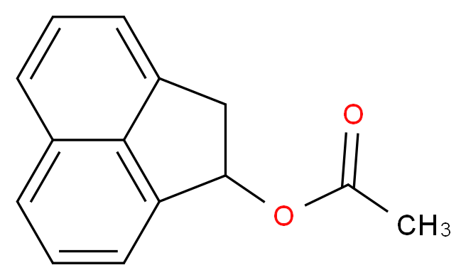 1,2-dihydroacenaphthylen-1-yl acetate_分子结构_CAS_14966-36-0)