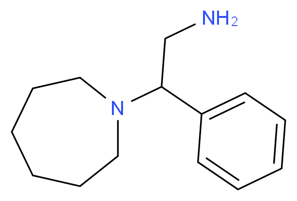 2-(azepan-1-yl)-2-phenylethan-1-amine_分子结构_CAS_876710-61-1