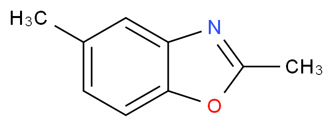 2,5-二甲基苯并唑_分子结构_CAS_5676-58-4)