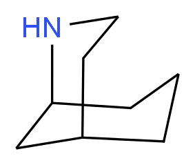 2-azabicyclo[3.3.1]nonane_分子结构_CAS_280-66-0