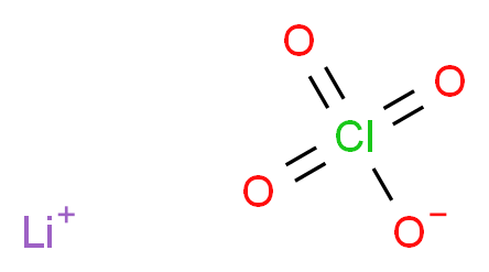 高氯酸锂, 无水_分子结构_CAS_7791-03-9)