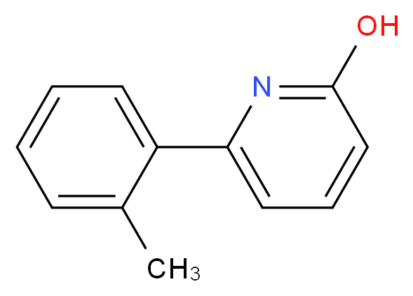 6-(2-methylphenyl)pyridin-2-ol_分子结构_CAS_300395-32-8