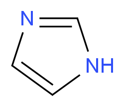 1H-imidazole_分子结构_CAS_288-32-4