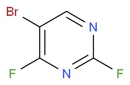 5-bromo-2,4-difluoropyrimidine_分子结构_CAS_903131-29-3