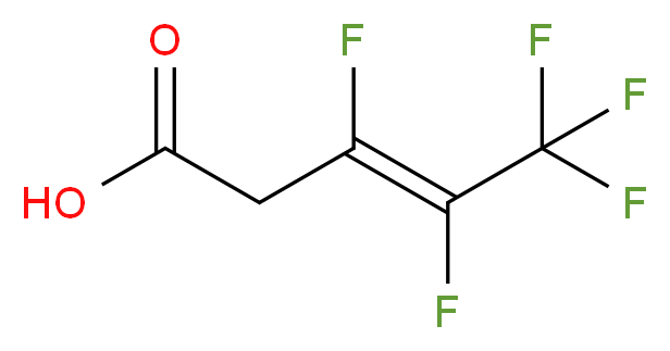 2-(Pentafluoropropenyl)acetate_分子结构_CAS_53841-58-0)