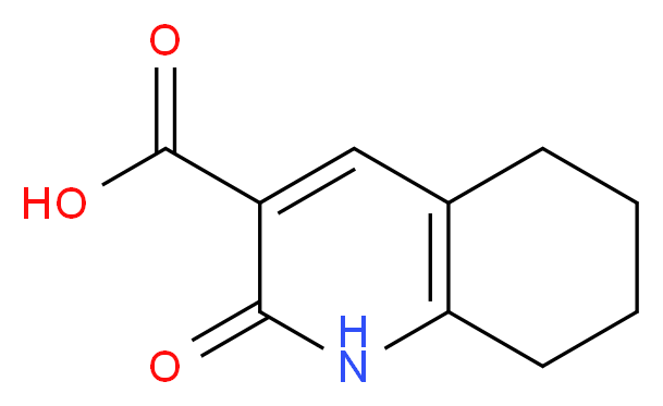 2-oxo-1,2,5,6,7,8-hexahydroquinoline-3-carboxylic acid_分子结构_CAS_)