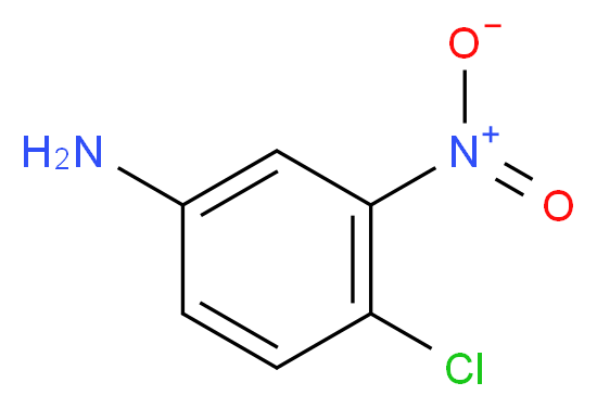 3-硝基-4-氯苯胺_分子结构_CAS_635-22-3)