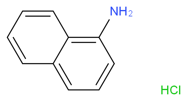 Naphthalen-1-amine hydrochloride_分子结构_CAS_552-46-5)