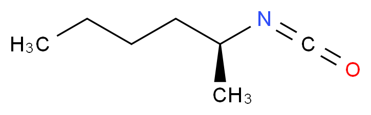 (2S)-2-isocyanatohexane_分子结构_CAS_745783-78-2