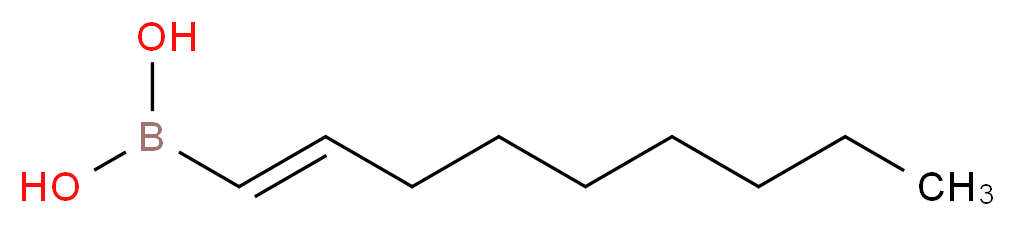 反式-1-壬烯基硼酸_分子结构_CAS_57404-77-0)