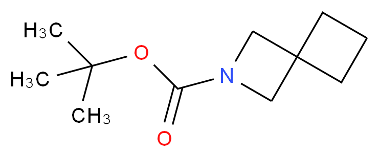 tert-butyl 2-azaspiro[3.3]heptane-2-carboxylate_分子结构_CAS_1259489-92-3